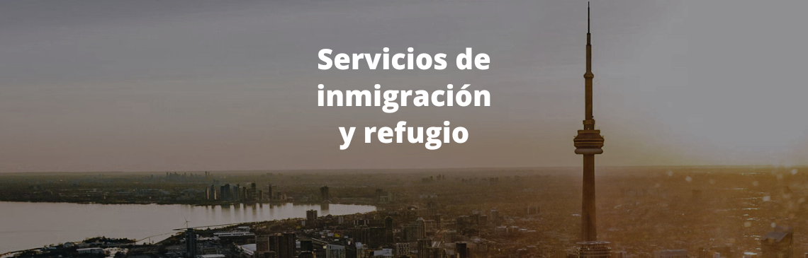 Servicios de inmigración y refugio